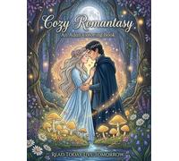 Cozy Romantasy: An Adult Coloring Book: 50 Romantic Fantasy Illustrations Featuring Elves, Fae, Mermaids, and Fairytale Worlds for Stress Relief and Relaxation