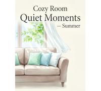 Cozy Room Quiet Moments: Summer: Relaxing Adult Coloring Book for Women with Cozy Rooms, Summer Breezes, Flowers, and Peaceful Moments