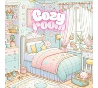Cozy Room Vibes: A Relaxing Coloring Book for Adults and Teens with Cute and Aesthetic Indoor Scenes, Hygge Corners, and Chill Spaces: Unwind and ... Cozy Escape with Simple, Stress-Free Designs