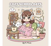 Cozy School Days: Cute & Simple Colouring Book