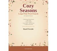 Cozy Seasons: Large Print Word Search for Adults and Seniors