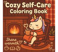 Cozy Self-Care Coloring Book: Cute Animal & Home Scenes with Positive Quotes: 50 Bold & Easy Designs for Relaxation, Self-Love & Gratitude (The Cozy ... Books for Calm, Gratitude, and Cozy Joy.)