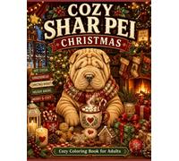 Cozy Shar Pei Christmas: A Cozy Christmas Coloring Book for Adults with Cute Shar Pei Dogs, Holiday Baking, Christmas Markets, Hot Cocoa, Winter ... Scenes (Cozy Shar Pei Coloring Book Series)
