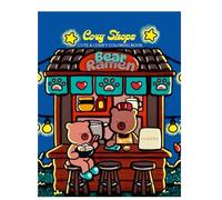 Cozy Shops: A Coloring Book for Kids: Fun Scenes of Little Cafés, Bakeries, Toy Stores & More!