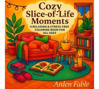 Cozy Slice-of-Life Moments - A Relaxing & Stress-Free Coloring Book for All Ages: 51 Calming & Comforting Coloring Pages (Single-Sided) with Soothing ... for Quiet Joy (Includes 1 Bonus Scene!)