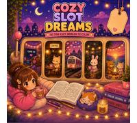 Cozy Slot Dreams: 50 Tiny Cozy Worlds to Color