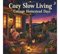 Cozy Slow Living: Cottage Homestead Days: Charming Coloring Pages of Rustic Home Comforts, Garden Harvests, Baking, Farm Animals, Handmade Traditions ... Country Escapes (Cozy Slow Living Series)