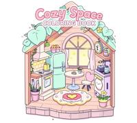 Cozy Space Coloring Book for Kids: Cute Little Home Corners to Color and Enjoy