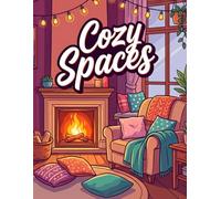 Cozy Spaces: A Hygge Inspired Coloring Book with Relaxing Room Interiors and Warm Aesthetic Designs