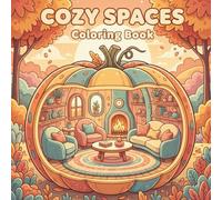 Cozy Spaces to Color A Relaxing Coloring Book for Adults & Teens Featuring Cute Animal Corners for Stress Relief
