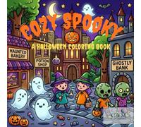 Cozy Spooky: A cozy Halloween Coloring Book for all ages!