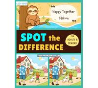 COZY SPOT-THE-DIFFERENCE: Large Print Visual Puzzle Activity Book for Adults, Seniors & Tweens | Fun Brain Boosters (Ultimate Seek N Find Books)