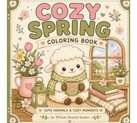Cozy Spring Coloring Book: Cute Animals, Relaxing Scenes & Cozy Spring Vibes (Cozy Seasons Collection)