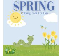 Cozy Spring Coloring Book For Kids Activity Book