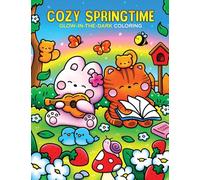 Cozy Springtime Glow-in-the-Dark Coloring