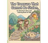 Cozy Story and Coloring Book: The Treasure That Cannot Be Stolen An Adventure of Wisdom and Courage: Cats with Easy and Simple Drawings for Stress-Free Coloring (Kingdom Of Magic Stars)