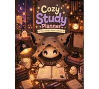 Cozy Study Planner: Undated Student Organizer with Monthly and Weekly Layouts, Goal Pages, Assignment Log, Exam Schedule and Project Pages