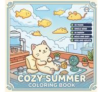 Cozy Summer Animals Coloring Book for Adults Kids Boys Girls Teens: Cute Animals Coloring Pages for Children Summer Activity Coloring Book for ... Bold Easy Summer Vacation Coloring Pages