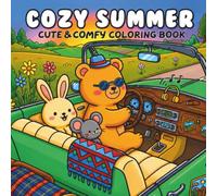 Cozy Summer: Cute&Comfy coloring book