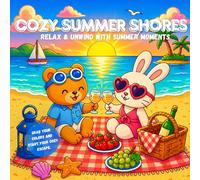 Cozy Summer Shores Coloring Book for Adults and Teens: Cute Animals, Relaxing Beach Scenes and Cozy Summer Moments: Cute Animal Coloring Book with ... Cozy Moments and Stress Relief Activities