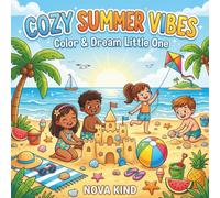 Cozy Summer Vibes: Color & Dream Little One - A Summer Vibes Coloring Book for Kids Ages 4 and Up