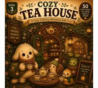 Cozy Tea House: A Cozy Coloring Adventure with Lumi - 50 Cozy Places to Color, Relax & Dream (Cozy Hidden Places)