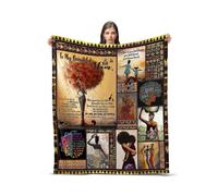 Cozy Throw Blanket for My Beautiful Mom, Perfect for Home, Travel, and Office - Mother's Day Gift from Daughter with Maple Tree Print