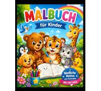 Cozy Tiere Ausmalbuch: Niedliche Motive zum Entspannen und Ausmalen für Kinder, Teens und Erwachsene