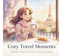 Cozy Travel Moments: Dreamy Places, Cute Cafés, Relaxing Escapes, Paris Kyoto Amalfi Adventures, Stress Relief and Mindful Coloring (Cozy Escape Collection)