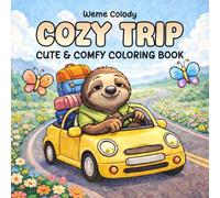 Cozy Trip: Cute & Comfy Coloring Book for Adults and Teens: 30 Bold and Amazing Adventure Coloring Pages with Beautiful European Scenes, Travel Vibes