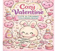 Cozy Valentine: Cute & Calming Coloring Book (Cozy, Cute, & Calming)