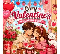 Cozy Valentine’s Coloring Book: Cute Romantic Couples, Cozy Love Scenes, Sweet Moments, Bold & Easy Designs for Teens & Adults