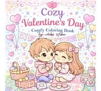Cozy Valentine's Day Malbuch - Bold & Easy: Süße und einfache Ausmalbilder für Teens, Erwachsene und Senioren | Dicke Linien für maximale Entspannung ... & cozy coloring Books for adults & teens)