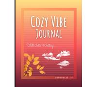 Cozy Vibe Journal - Fall Into Writing... with a Yellow and Red Gradient Cover: Wide Ruled Notebook for Notes and Journaling.