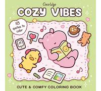 Cozy Vibes: Coloring Book for Adults and Kids (Cozy Spaces Coloring)