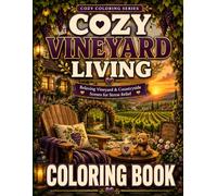 Cozy Vineyard Living Coloring Book: Relaxing Vineyard & Countryside Scenes for Stress Relief (Cozy Haven Press Coloring Books)