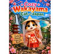 Cozy Wakayama Cat of Japan: 25 Cute Coloring Pages Featuring Wakayama's Famous Landmarks, Culture and Adorable Cats (Cozy Cat of Japan)