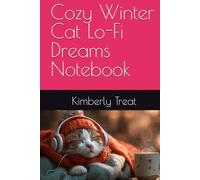 Cozy Winter Cat Lo-Fi Dreams Notebook