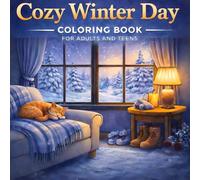 Cozy Winter Day Coloring Book: A Relaxing and Heartwarming Coloring Book for Teens and Adults Featuring Cozy Winter Scenes, Snowy Days, Warm Drinks, ... (Cozy Coloring Books For Adults And Teens)