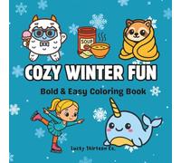 Cozy Winter Fun: Bold & Easy Coloring Book