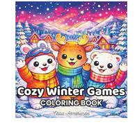 Cozy Winter Games: A Cute & Cozy Coloring Book for Kids Inspired by Winter Sports, Teamwork and Joy (ArtFunColor Collection - Cozy Coloring Book)