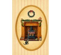 Cozy Winter Hearth Journal - Lined Notebook: A Fireside Notebook for Thoughts, Winter Days, and Calm Evenings