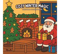 Cozy Winter Magic: Christmas coloring book