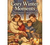Cozy Winter Moments Coloring Book: Warm and Relaxing Winter Scenes for Kids, Teens, and Adults