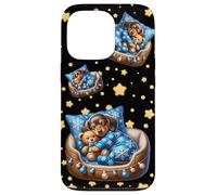 Cozy Winter Sleep Dog For Doxie Mom Dad Dachshund Christmas Carcasa para iPhone 13 Pro