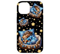 Cozy Winter Sleep Dog For Doxie Mom Dad Dachshund Christmas Carcasa para iPhone 14