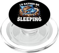 Cozy Winter Sleep Wiener Dog For Women Men with Dachshund PopSockets PopGrip para MagSafe