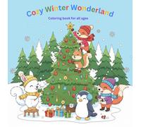 Cozy Winter Wonderland: A Kawaii Winter and New Year Coloring Adventure (Kawaii Seasons Coloring Adventures)