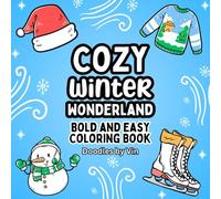 Cozy Winter Wonderland: Coloring Book for Adults and Teens Featuring Bold and Easy Designs Creating Comfy Cozy Moments for Relaxation (Doodles by Vin)