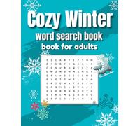 Cozy Winter Word Search BOOK for Adults: word search puzzles book in large print paperback, offers bigfont puzzles ideal for seniors , 200 new words ... the mind active and helps relieve stress